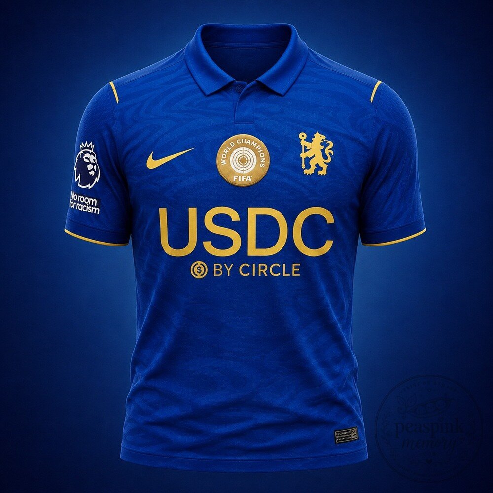 Chelsea Front Shirt Sponsor Jersey for Ultimate Fan Pride