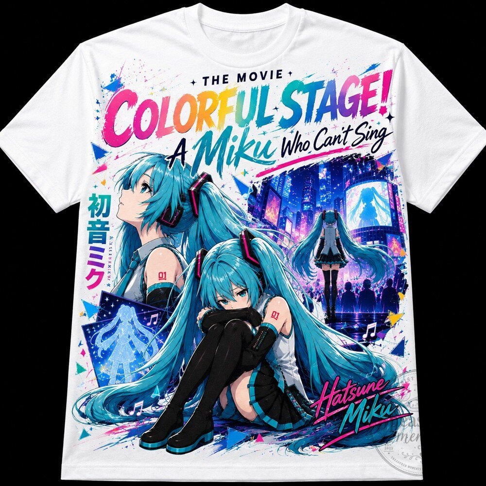 Colorful Stage The Movie A Miku Who Can't Sing Shirt