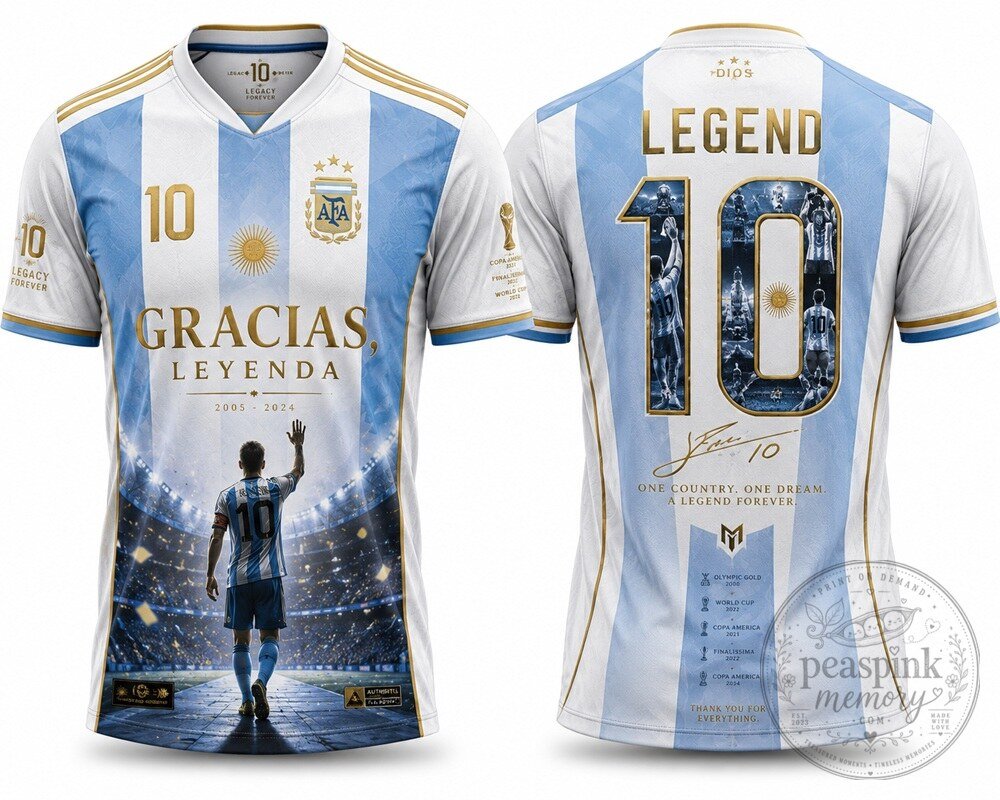 Messi Retired from Argentina Tribute Design for Passionate Fans