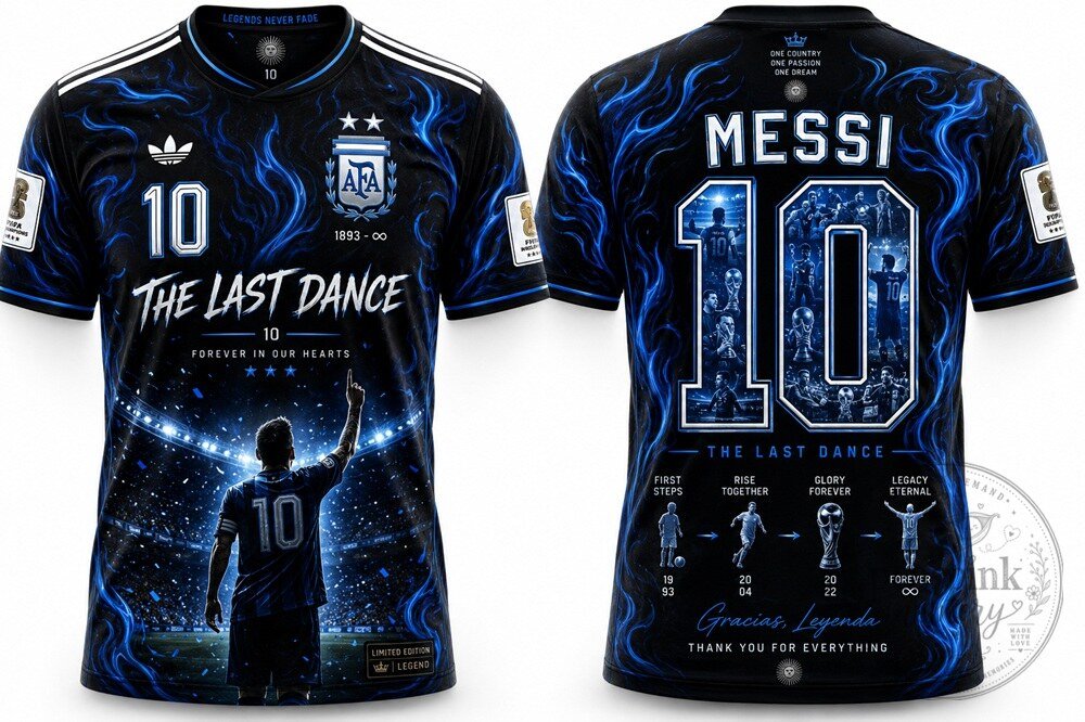 Messi Se Retira Design - Celebrate His Legacy with Style