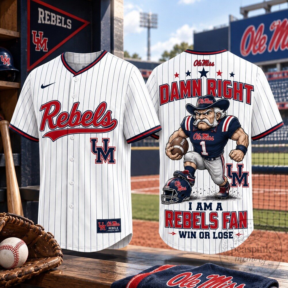 Ole Miss Rebels Premium Jersey Shirt for Ultimate Fan Pride