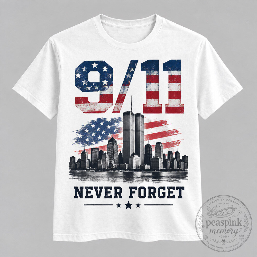 9/11 Never Forget Shirt for Unity and Remembrance