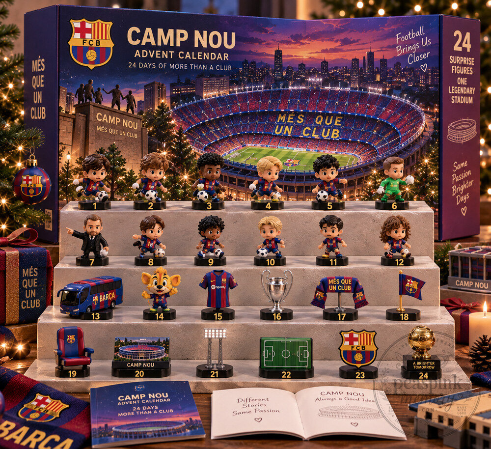 FC Barcelona Camp Nou Advent Calendar 2026