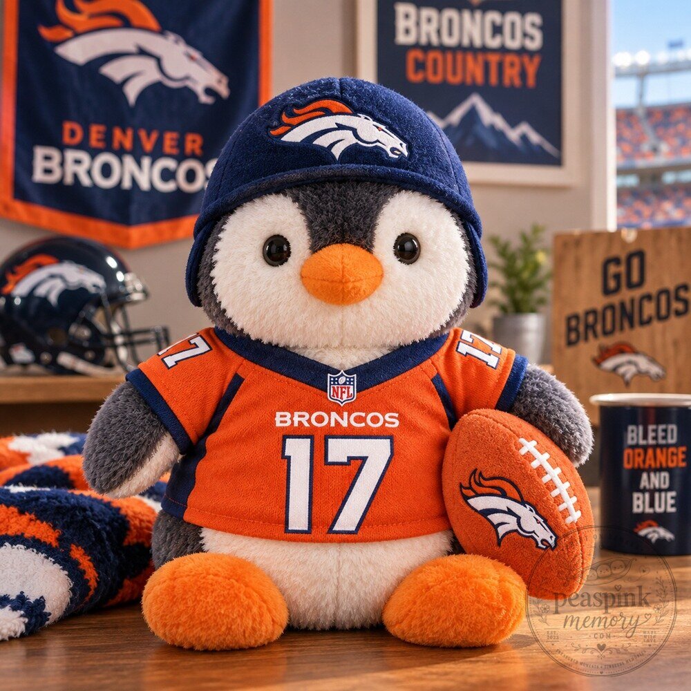 2026 Special Edition Doll Denver Broncos Jaylen Waddle Penguin Giveaway Plush Toy 5 2026 Special Edition Doll Denver Broncos Jaylen Waddle Penguin Giveaway Plush Toy