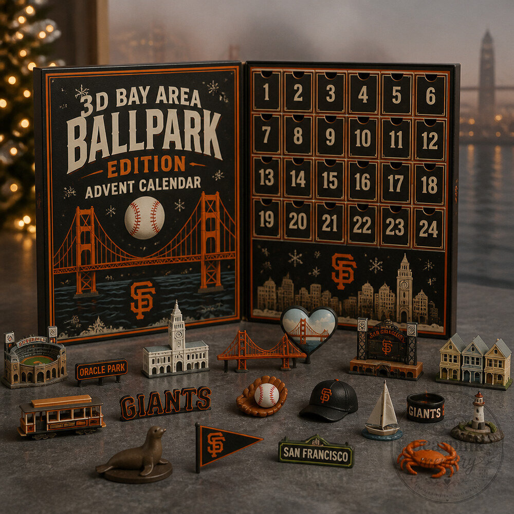 24 Day Giants Baseball Advent Calendar With San Francisco Waterfront Collectibles 5 24 Day Giants Baseball Advent Calendar With San Francisco Waterfront Collectibles