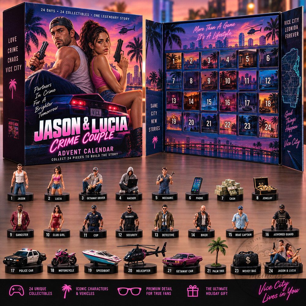 Vice City Crime Couple Advent Calendar