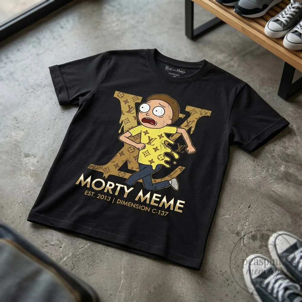 Louis Vuitton Morty Meme Shirt Est 2013