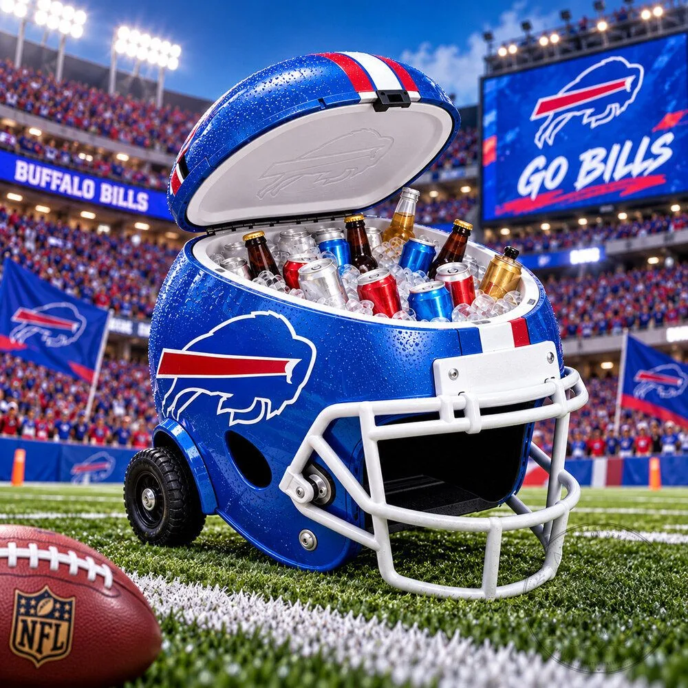 Buffalo Bills Football Helmet Cooler 2026