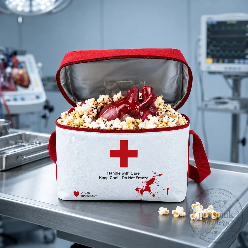 The Resident Evil Popcorn Bucket Is Actually an Organ Transplant Popcorn Bag