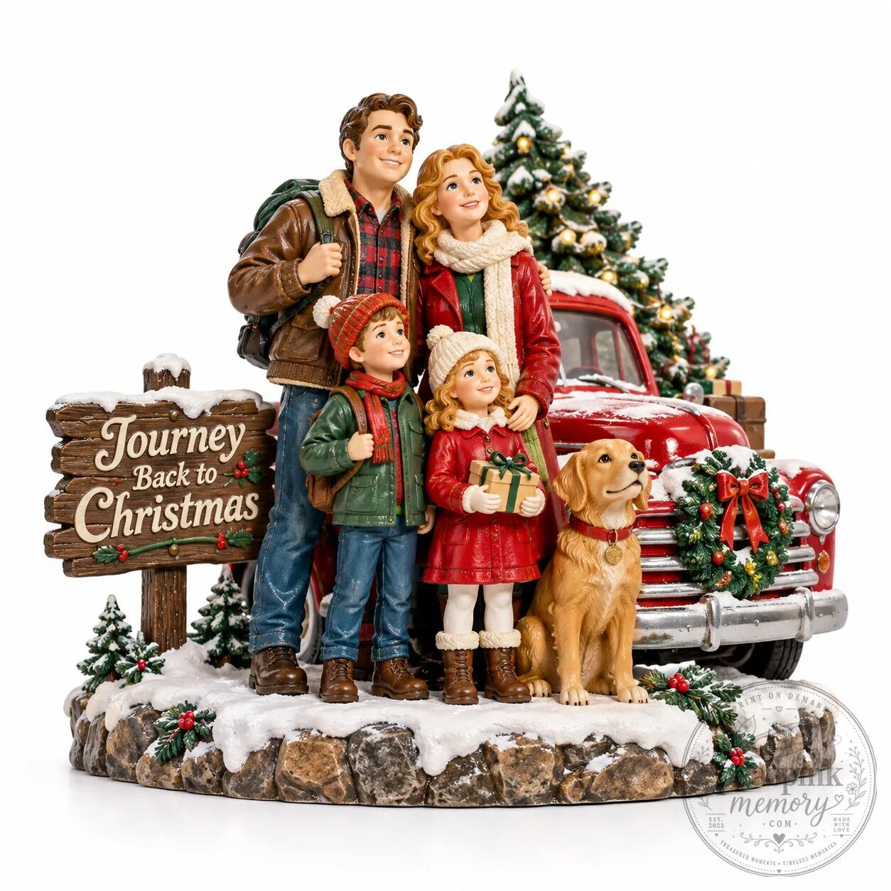 Journey Back To Christmas 2026 Family Figure Limited